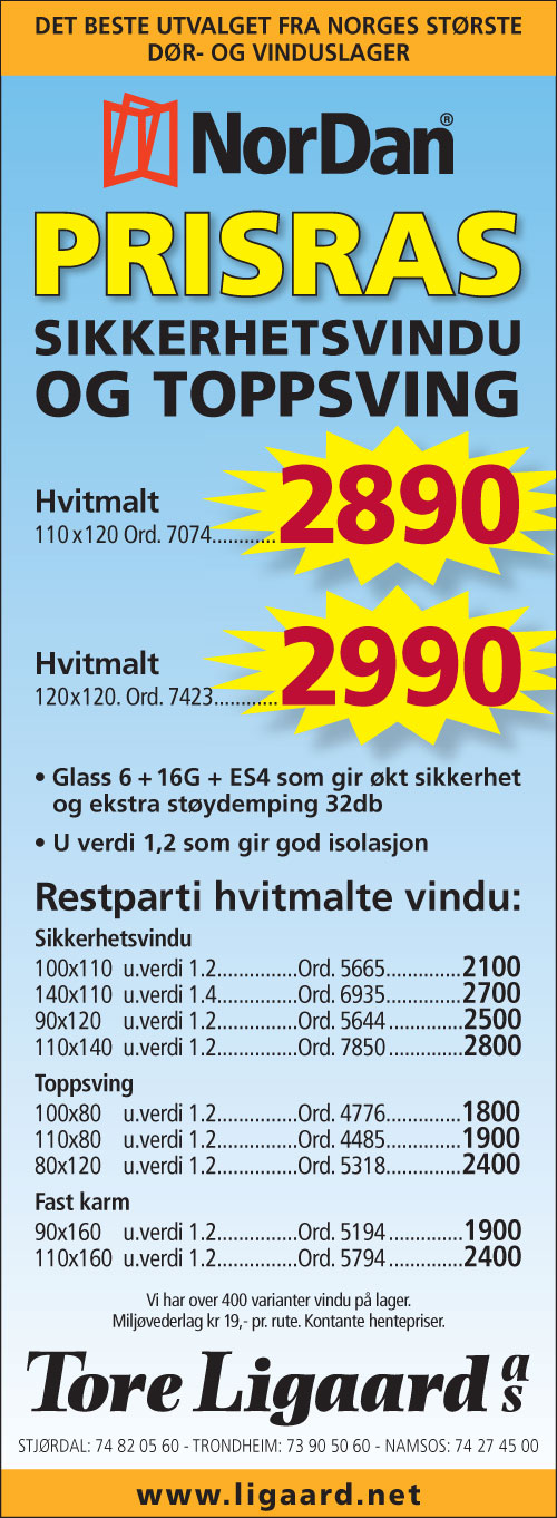 PRISRAS - Tore Ligaard AS